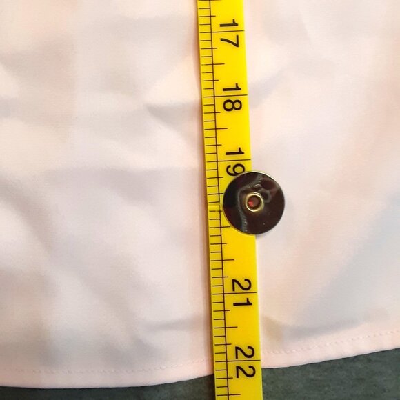 New York & Co Woman's Blouse, Sleeveless, Button Closure, Pink & Gray pullover - Picture 6 of 6